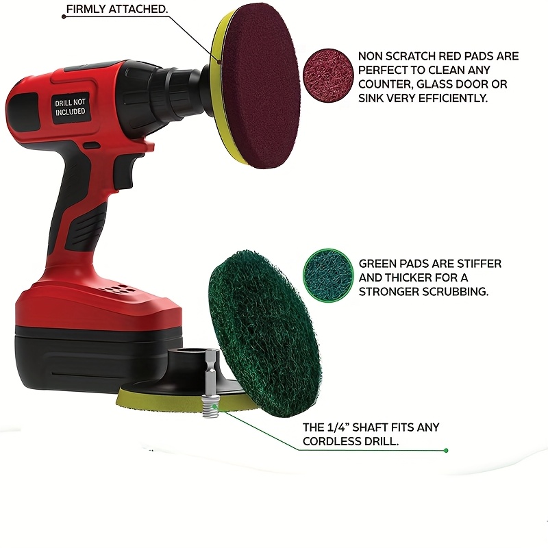 車用電動ドリルブラシキット電動クリーニングブラシツール研磨パ - Power Tools Sheets のレビューと価格