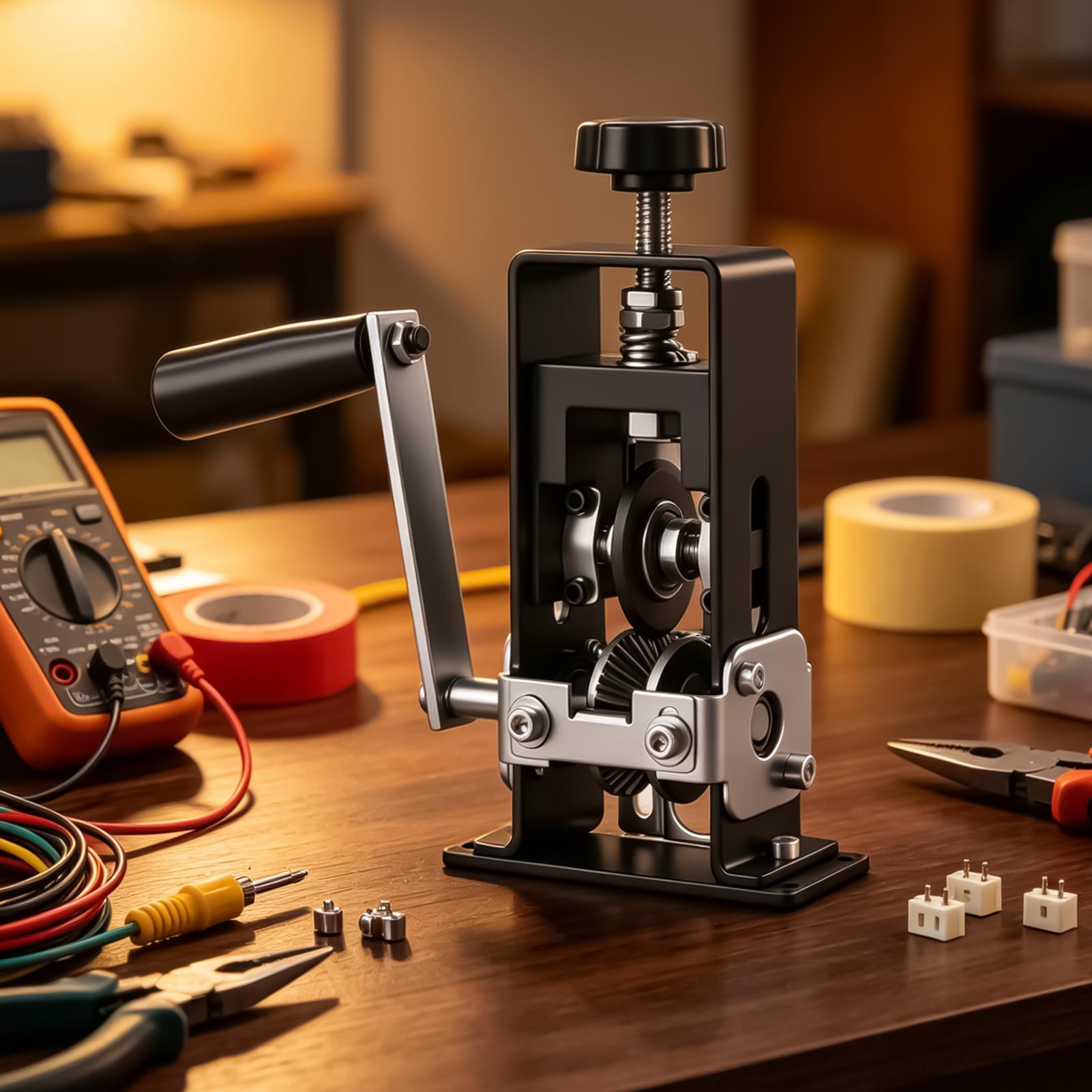 銅線ストリッパーツール、ドリル式手動クランク銅ケーブルツール - Power Tools Drill のレビューと価格