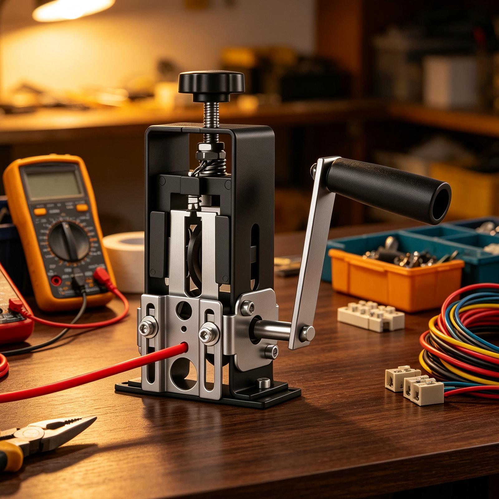 銅線ストリッパーツール、ドリル式手動クランク銅ケーブルツール - Power Tools Drill のレビューと価格