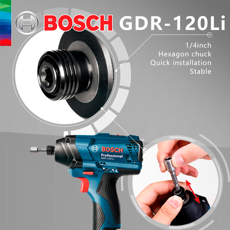ボッシュ純正 GDR 120-LI 充電式コードレスインパク - Power Tools Drill のレビューと価格