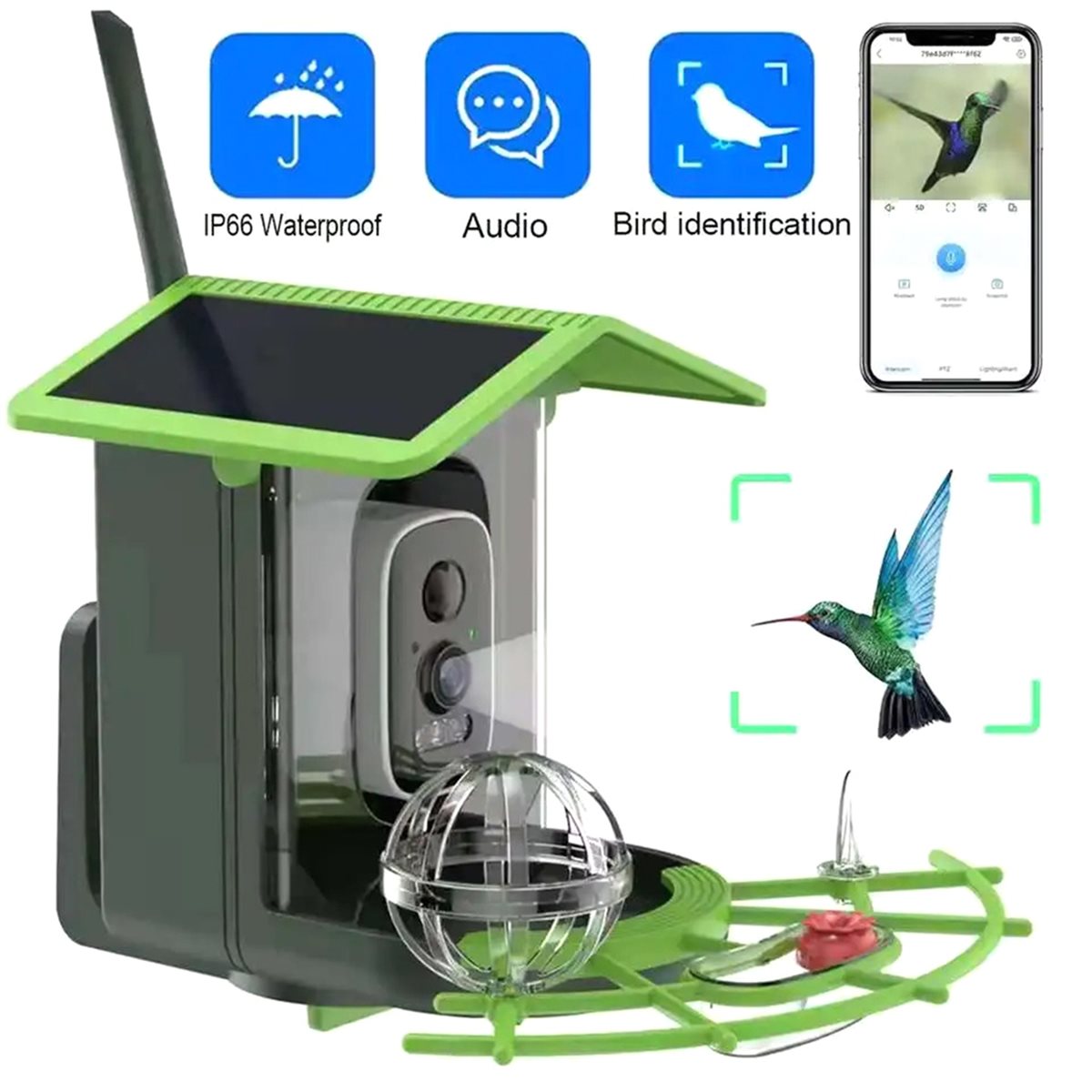 ABPPスマートバードフィーダーカメラ（AI種識別機能搭載、 - Power Tools Ai のレビューと価格