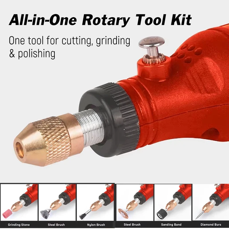 USB充電式コードレス彫刻ペンワイヤレス電動ドリル回転ツール - Power Tools Sheets のレビューと価格